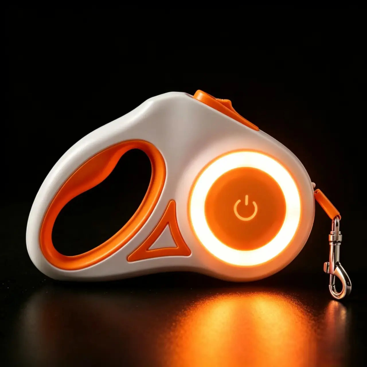 Pawzseek LED Retractable Dog Leash for Improved Nighttime Safety