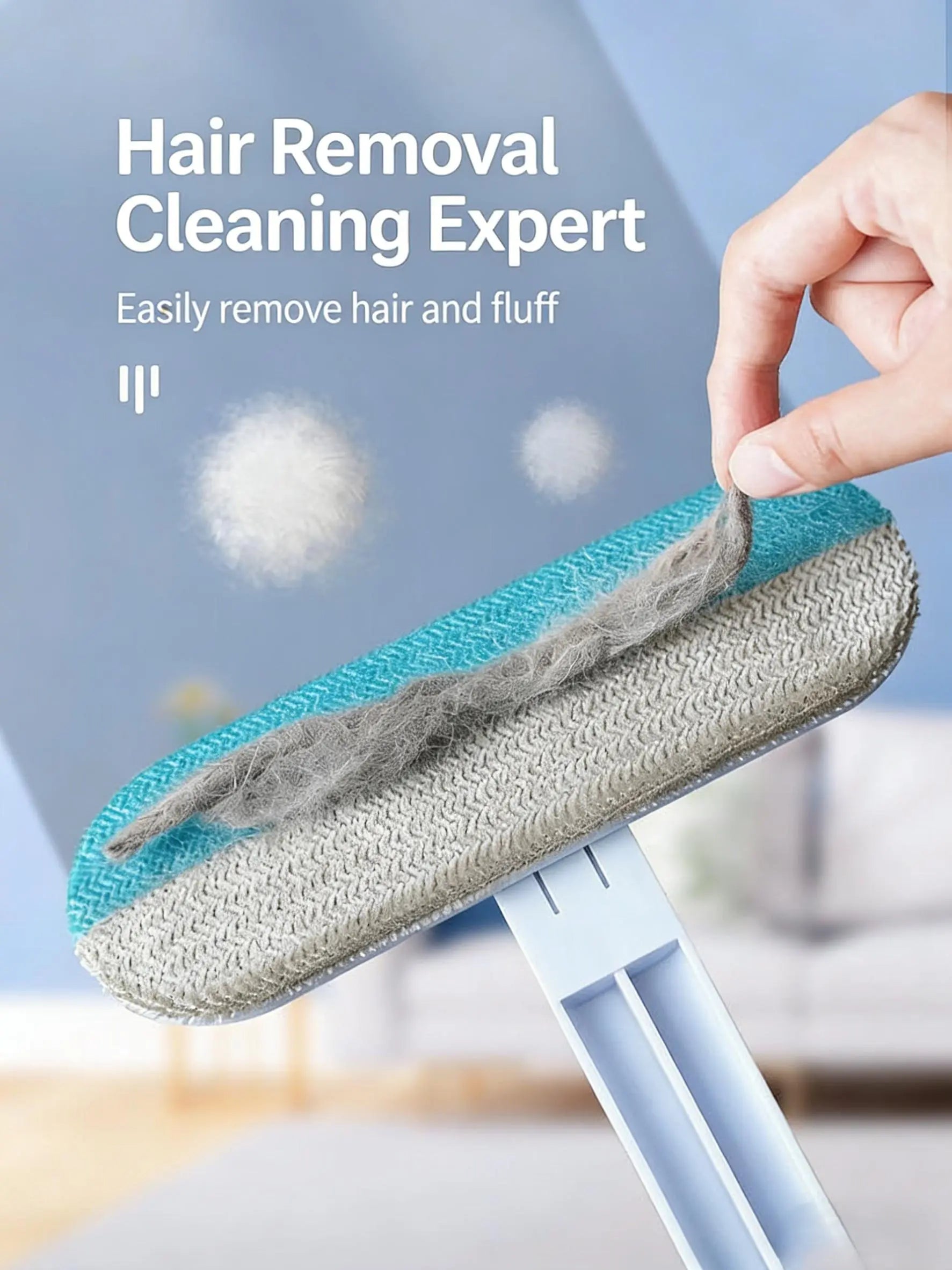4-in-1 Pet Fur Removal Brush and Washable Cleaning Gloves Set for Indoor Pet Hair Management