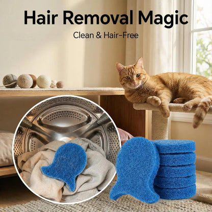 Pet Hair Remover for Laundry-6Pcs,Dog Hair Remover for Laundry,Pet Hair Remover Balls for Washing Machine Reusable Hair Catcher for Dogs and Cats