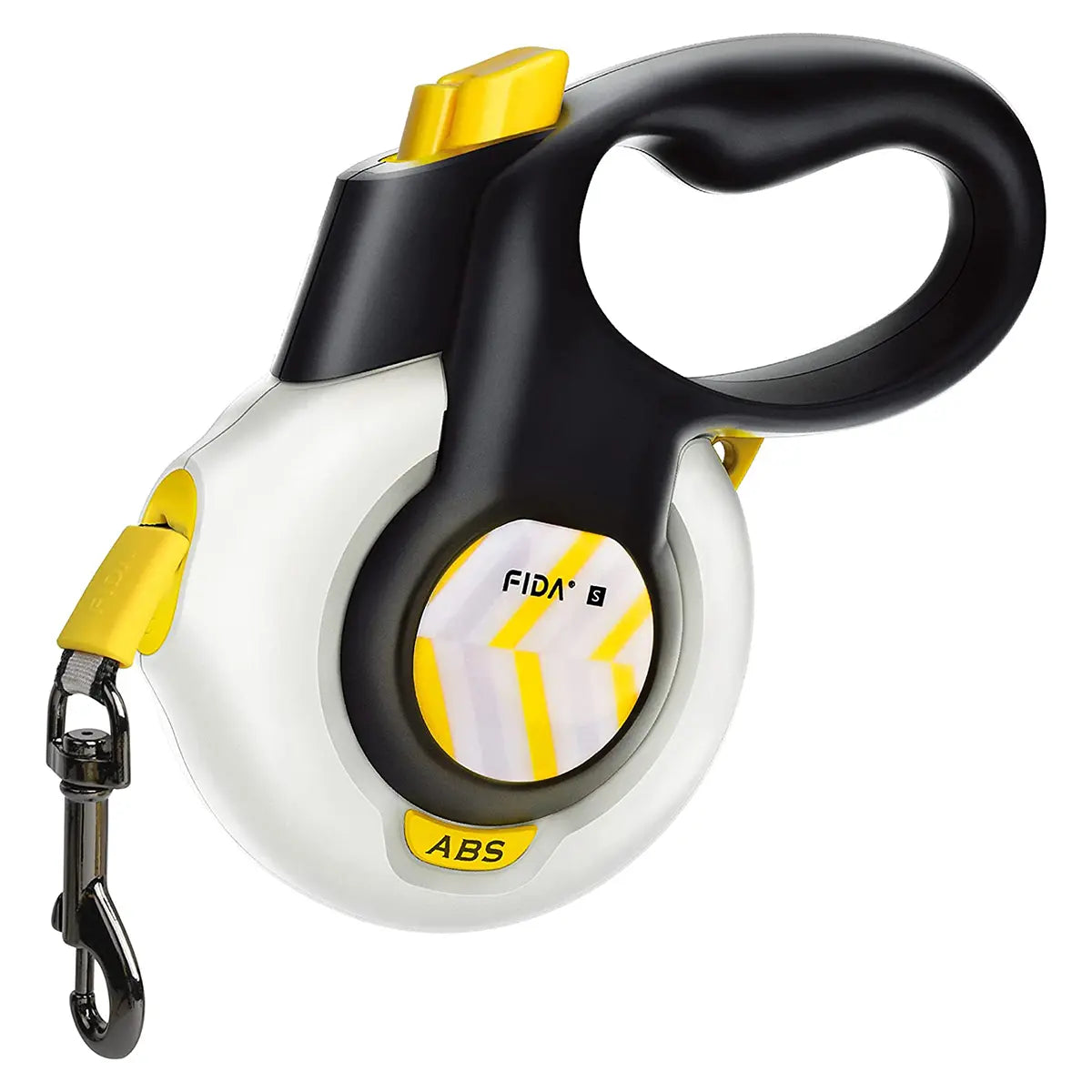 Fida Heavy-Duty Retractable Dog Leash with Autobrake Technology, 16 Ft, Tangle-Free Design for Large and Medium Dogs, One-Hand Control with Soft Grip