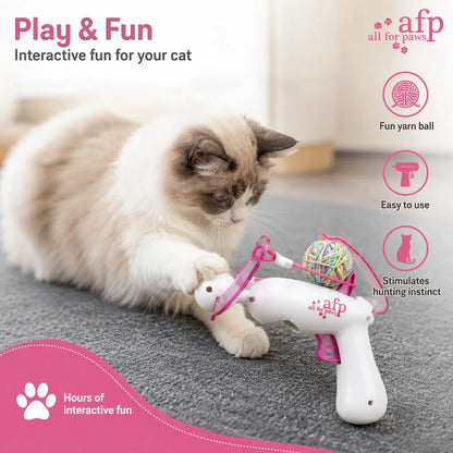 FIFA Officially Licensed Interactive Cat Ball Launcher - Innovative Toy for Endless Fetch and Enhanced Hunting Skills