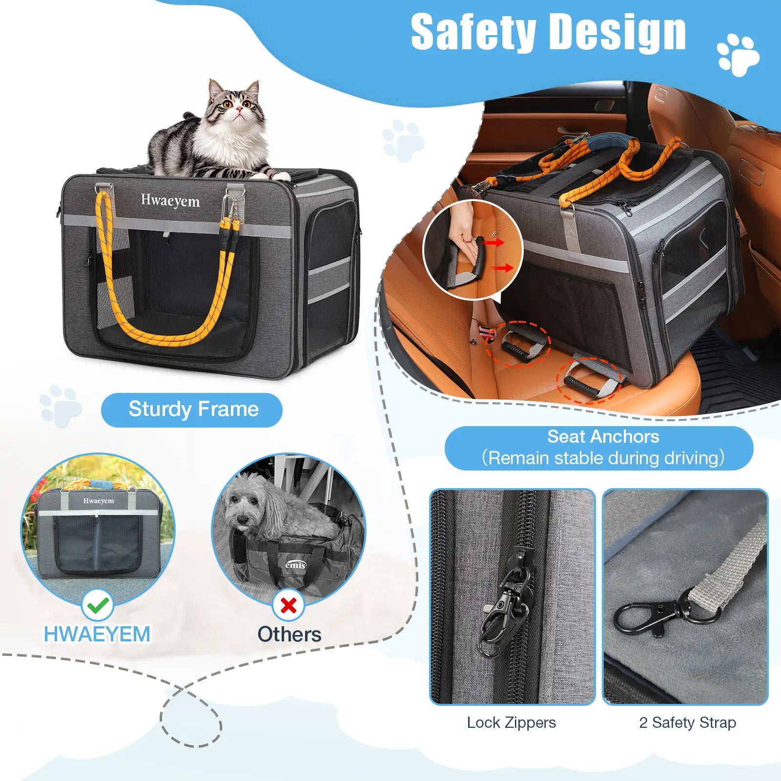 Extra Large Adjustable Height Rolling Pet Carrier with Wheels, Black Mesh, Airline Compatible for Cats and Small Dogs, Supports Up to 40 lbs, Ideal Gift for Pet Lovers