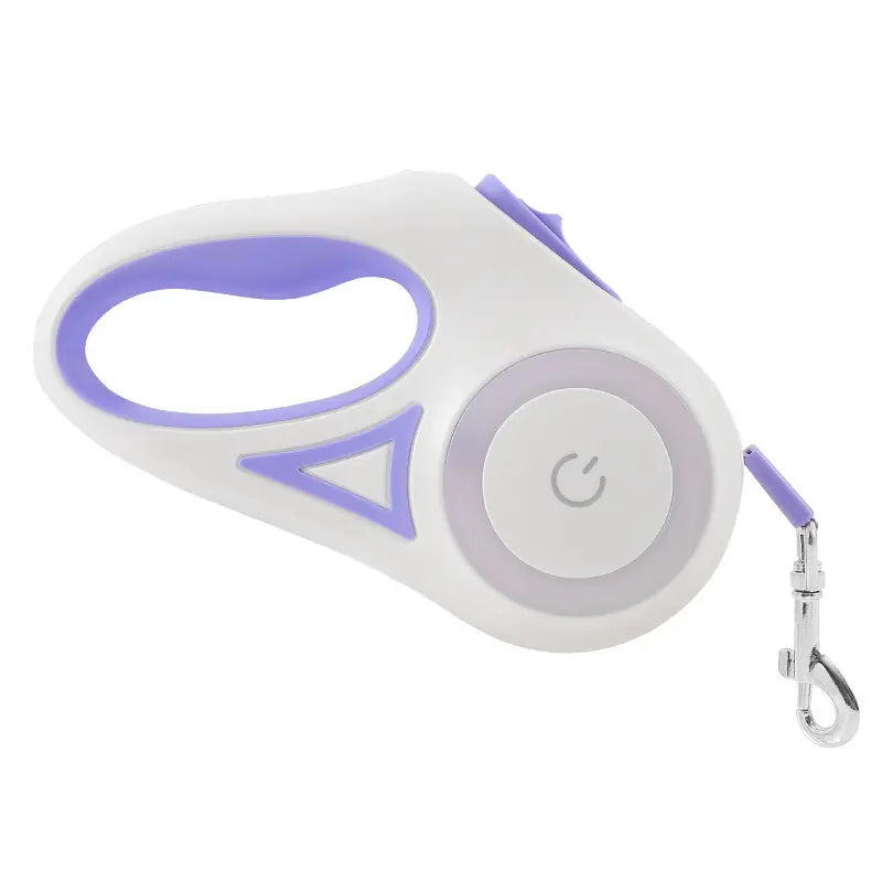 Pawzseek LED Retractable Dog Leash for Improved Nighttime Safety