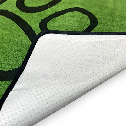 Reusable Washable Pet Urine Absorbent Training Mat with High-Density Polyester Fiber and Non-Slip Base for Crates, Sofas, and Litter Boxes
