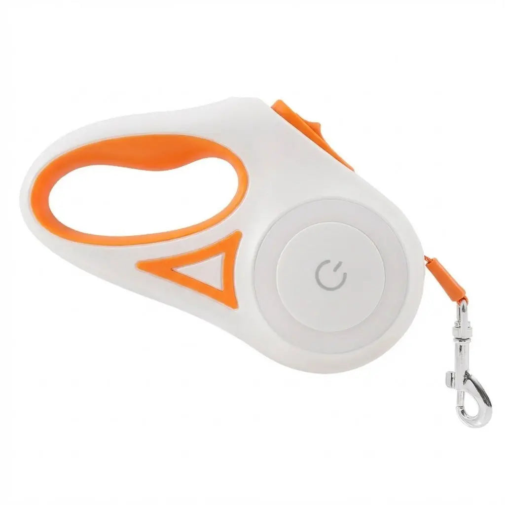 Pawzseek LED Retractable Dog Leash for Improved Nighttime Safety