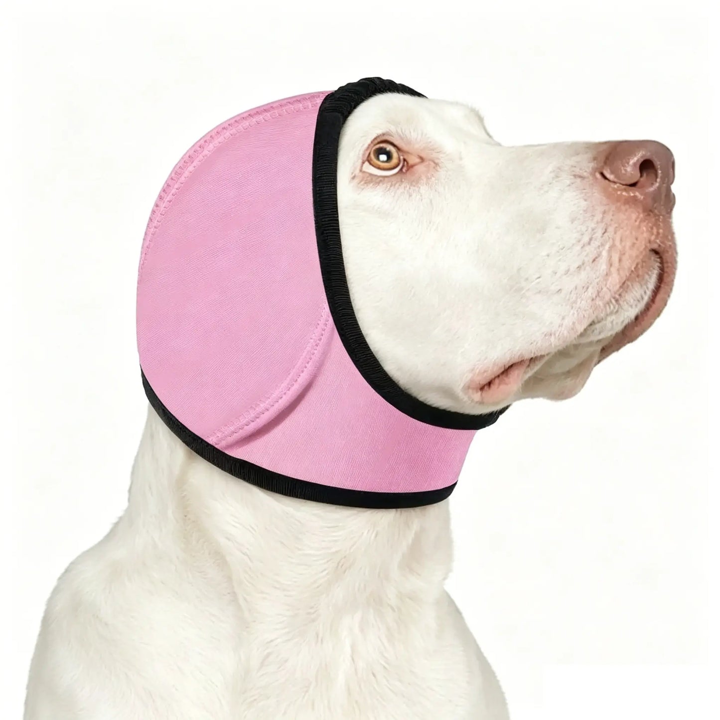 Dog Ear Protection Muffs, Adjustable Noise-Canceling Ear Wrap for Comfort and Calm During Fireworks, Bathing, and Swimming