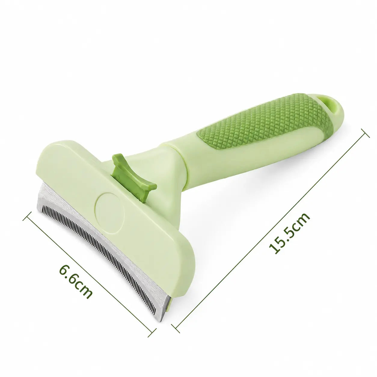 Professional Pet Deshedding Tool for Dogs and Cats - Gentle Undercoat Rake for Effective Shedding Reduction and Dematting of Long-Haired Pets