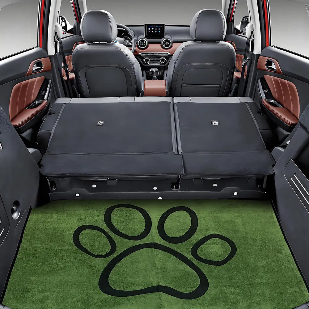 Reusable Washable Pet Urine Absorbent Training Mat with High-Density Polyester Fiber and Non-Slip Base for Crates, Sofas, and Litter Boxes